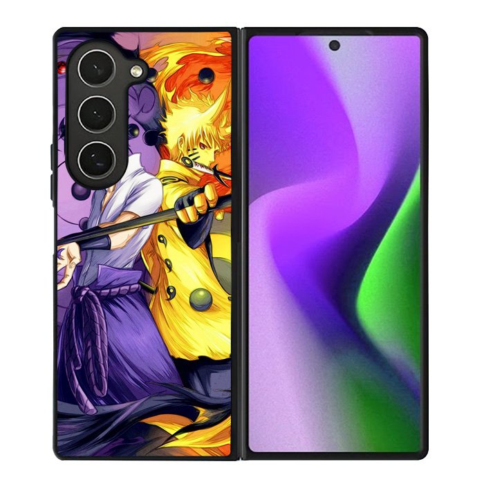 Naruto And Sasuke 1st Samsung Galaxy Z Fold 6 Case