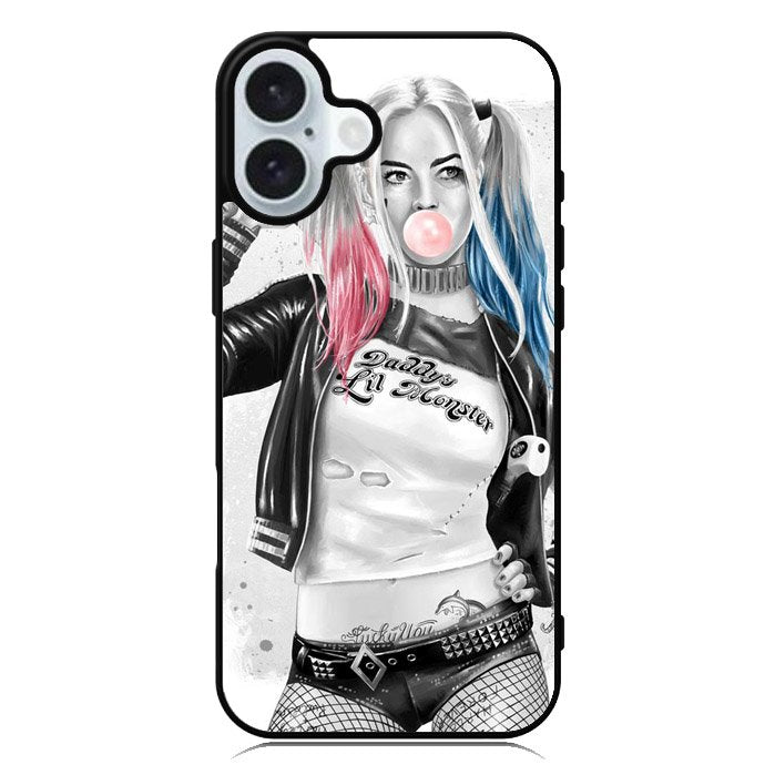 Harley Quinn Suicide Squad Art iPhone 16 Case