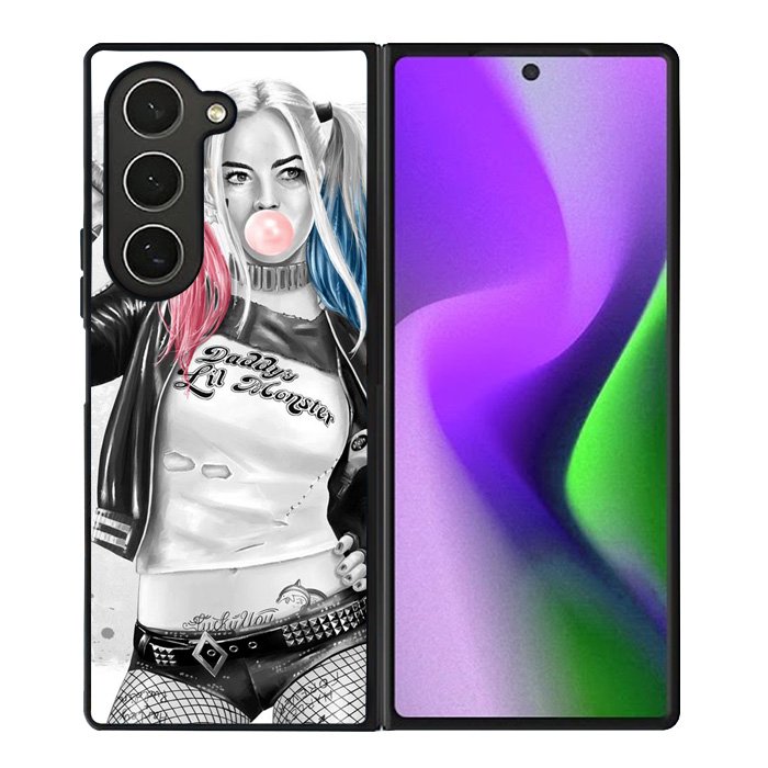 Harley Quinn Suicide Squad Art Samsung Galaxy Z Fold 6 Case