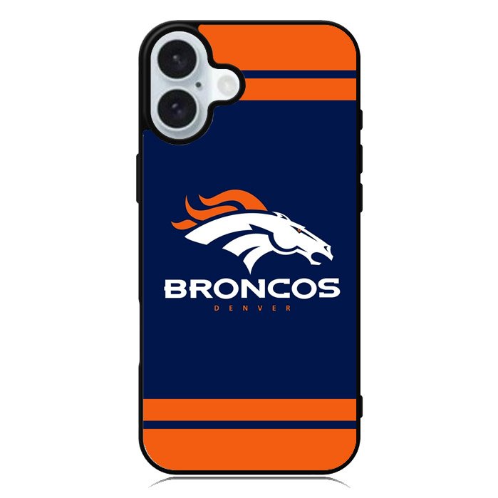 Denver Broncos Logo 2nd iPhone 16 Plus Case