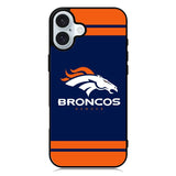 Denver Broncos Logo 2nd iPhone 16 Plus Case