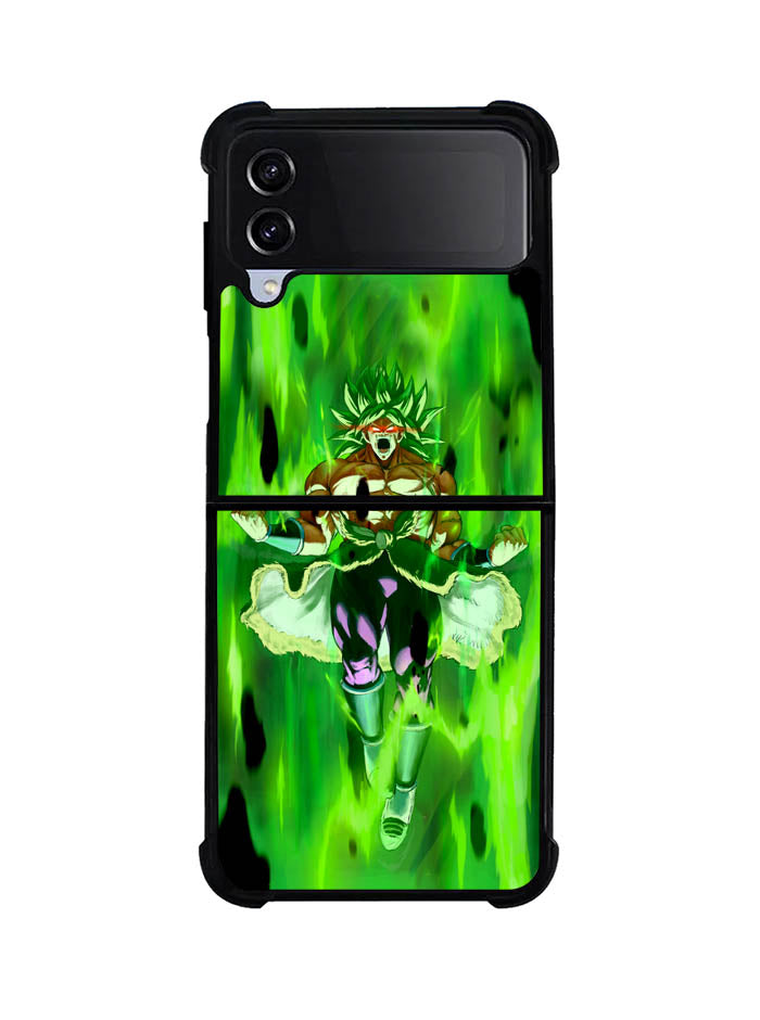 Dragon Ball Super Saiyan Broly Samsung Galaxy Z Flip 4 5G 2022 Case