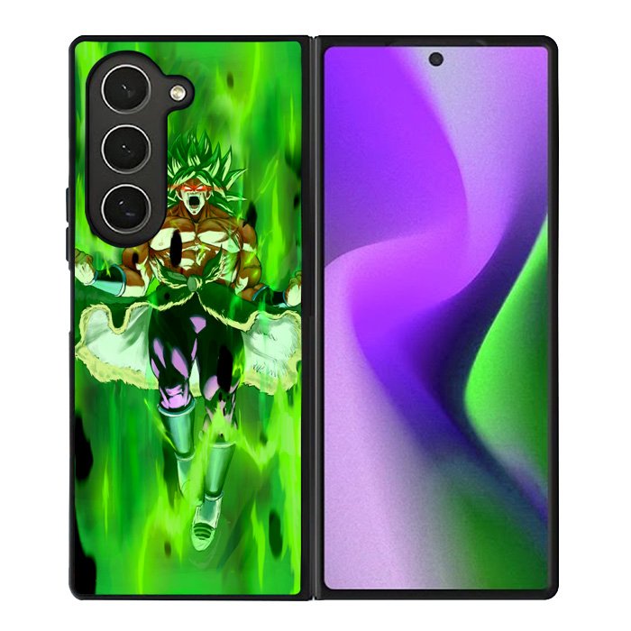 Dragon Ball Super Saiyan Broly Samsung Galaxy Z Fold 6 Case