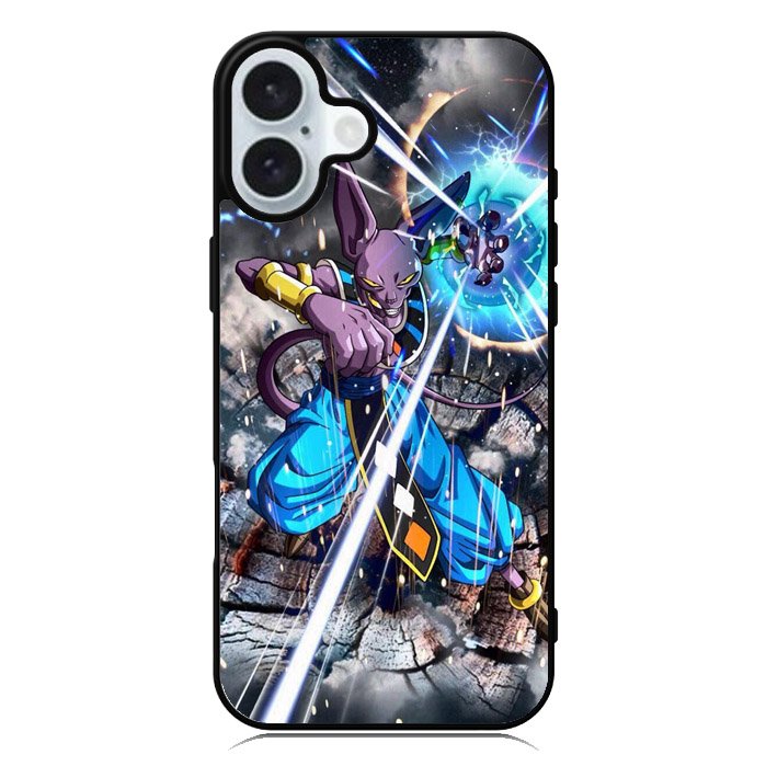 Beerus Dragon Ball Super iPhone 16 Case