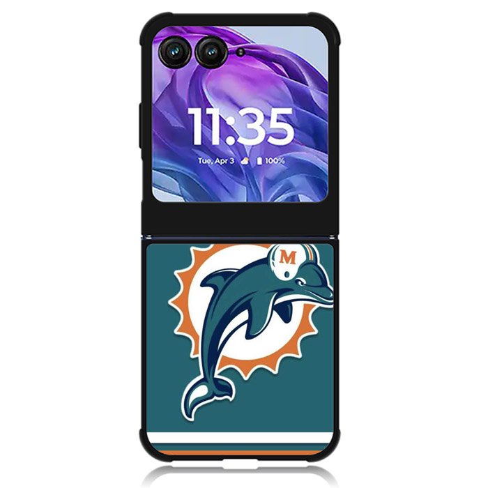 Miami Dolphins 6th Motorola Moto Razr Plus 2024 , Moto Razr+ 2024 Case