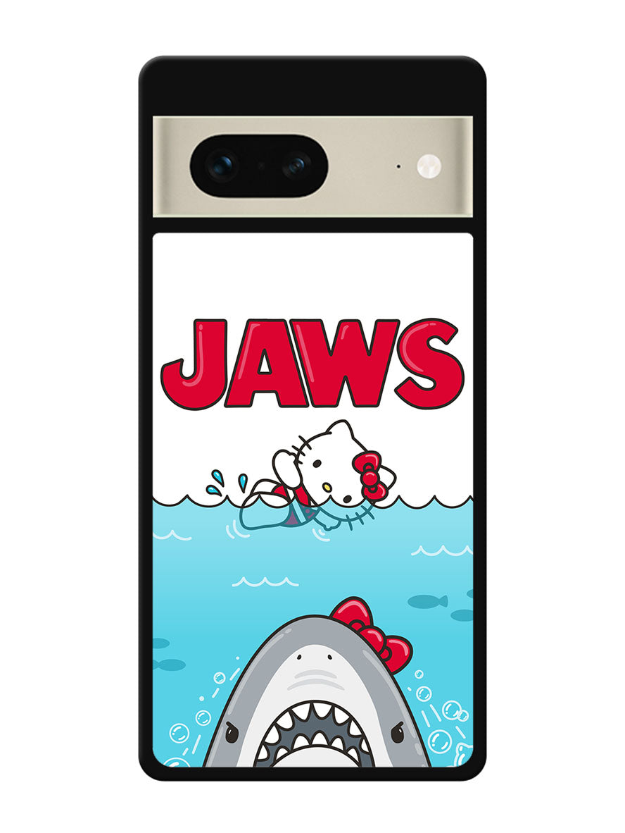 Jaws Hello Kitty Google Pixel 7 Case