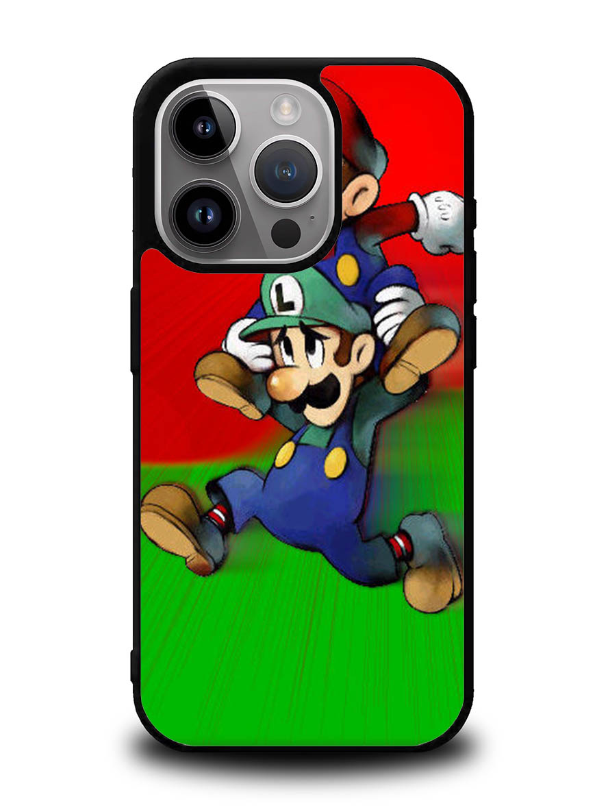 Luigi Mario Cute Cartoon iPhone 16 Pro Max Case