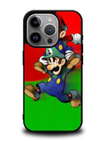 Luigi Mario Cute Cartoon iPhone 16 Pro Case