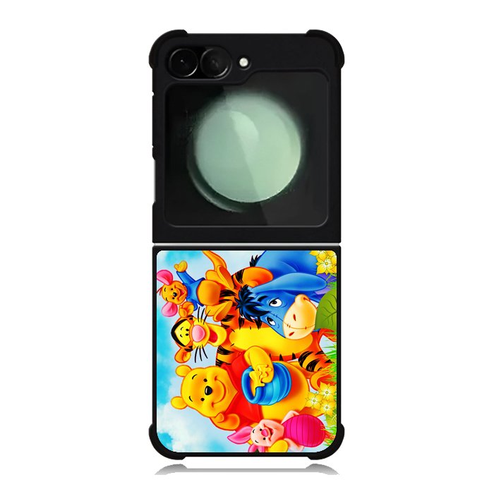 Winnie The Pooh Cartoon Samsung Galaxy Z Flip 6 Case