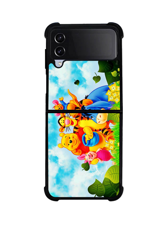 Winnie The Pooh Cartoon Samsung Galaxy Z Flip 4 5G 2022 Case