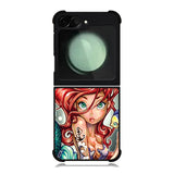 Ariel Little Mermaid ART Samsung Galaxy Z Flip 6 Case