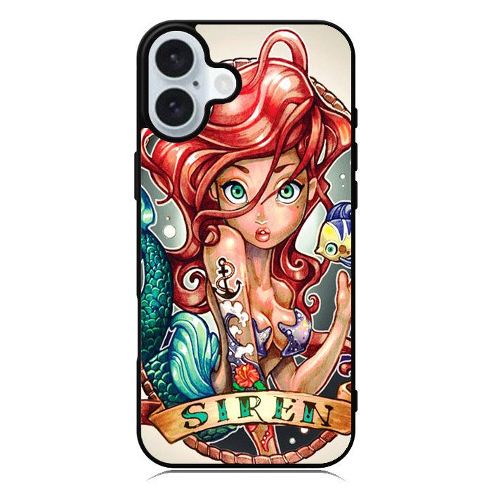 Ariel Little Mermaid ART iPhone 16 Case