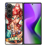 Ariel Little Mermaid ART Samsung Galaxy Z Fold 6 Case