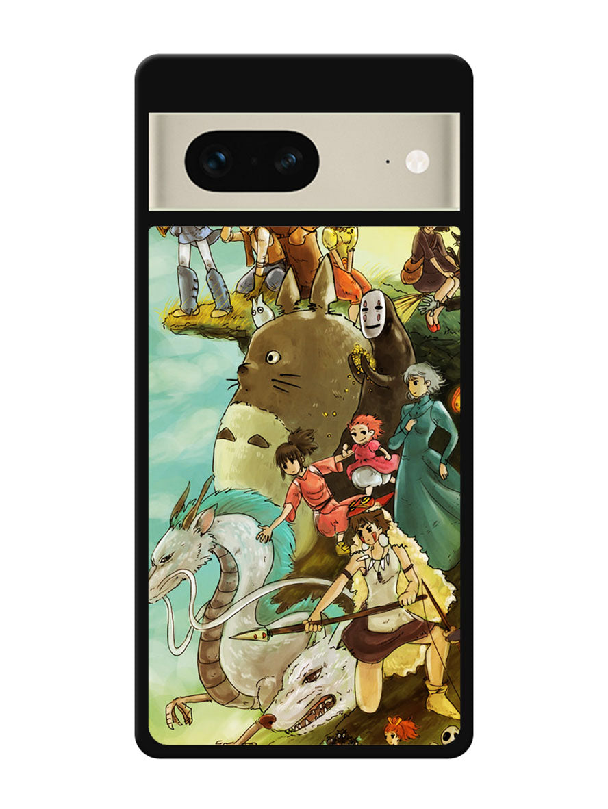 studio ghibli characters Google Pixel 7 Case
