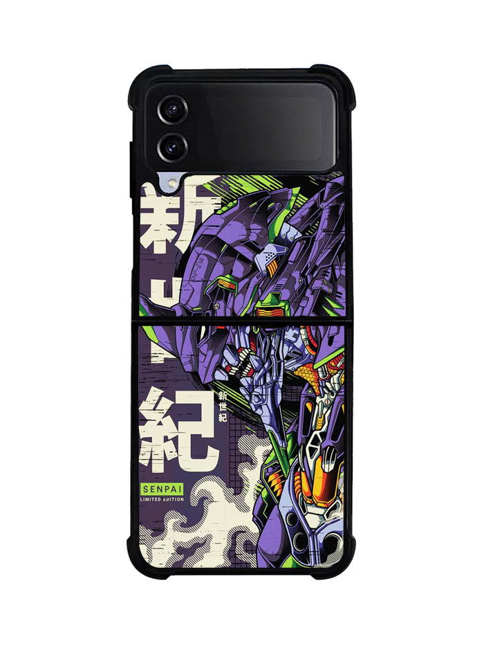 EVA Neon Genesis Evangelion Samsung Galaxy Z Flip 4 5G 2022 Case