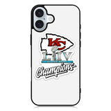 Kansas City Chiefs W iPhone 16 Plus Case