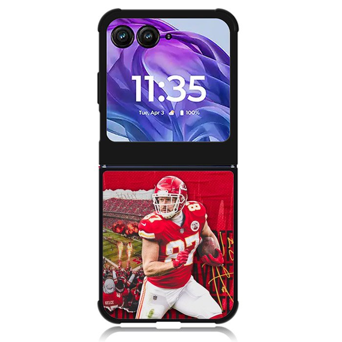 Kansas City Chiefs 8th Motorola Moto Razr Plus 2024 , Moto Razr+ 2024 Case