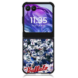 buffalo bills 3rd Motorola Moto Razr Plus 2024 , Moto Razr+ 2024 Case