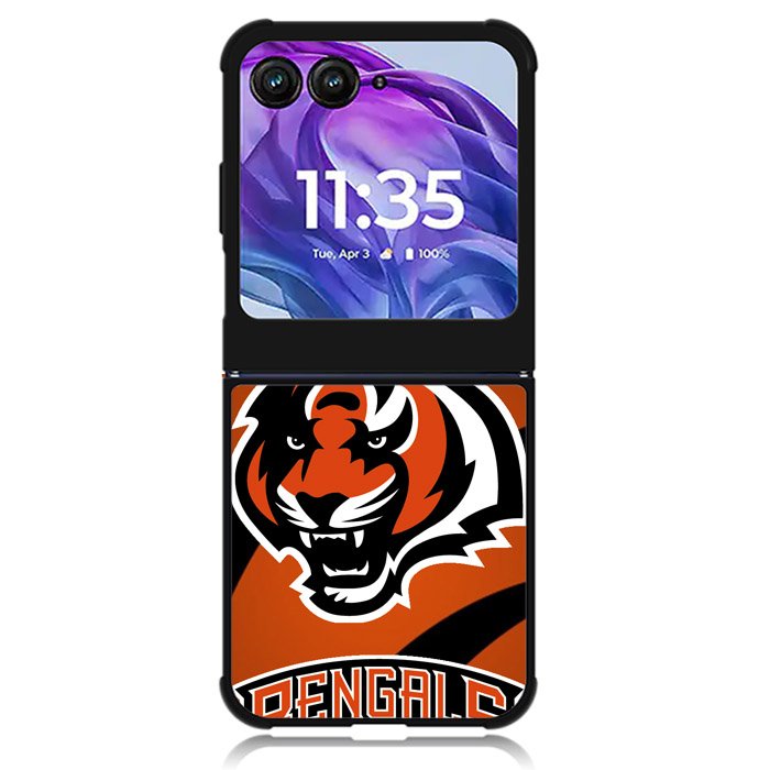 Cincinnati Bengals 2nd Motorola Moto Razr Plus 2024 , Moto Razr+ 2024 Case