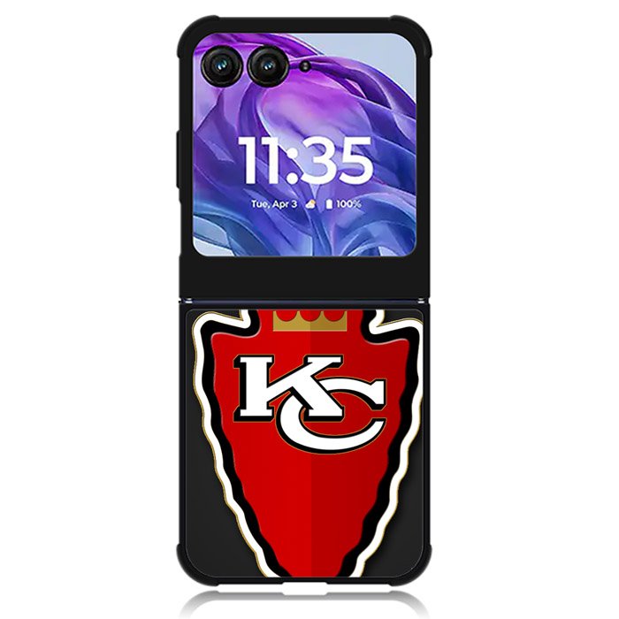 Kansas City Chiefs 3rd Motorola Moto Razr Plus 2024 , Moto Razr+ 2024 Case