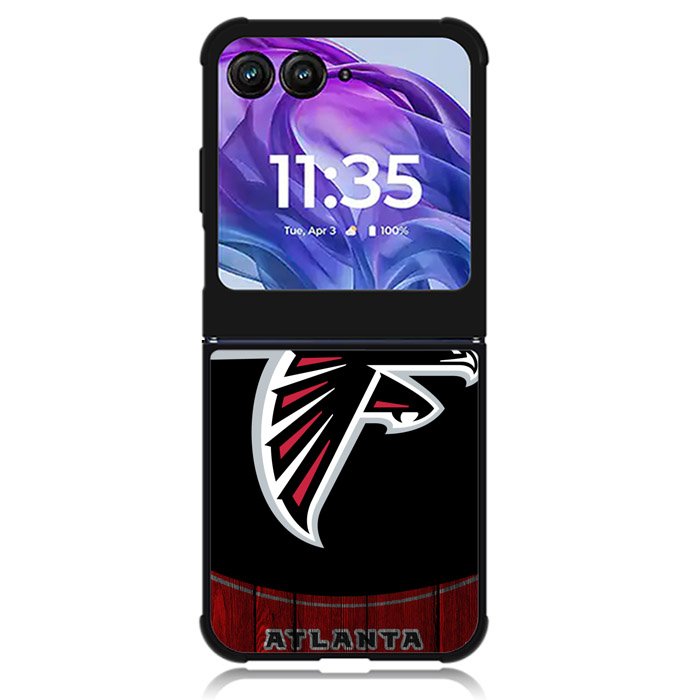 atlanta falcons 3rd Motorola Moto Razr Plus 2024 , Moto Razr+ 2024 Case