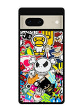 Stickerbomb Graffiti Art Collage Cool Google Pixel 7 Case