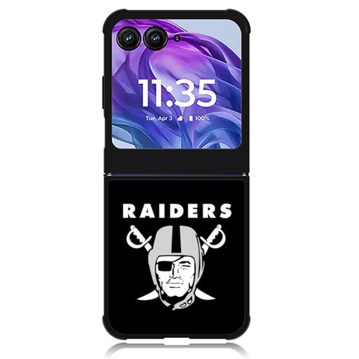 Oakland Raiders 5th Motorola Moto Razr Plus 2024 , Moto Razr+ 2024 Case