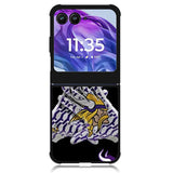 minnesota vikings 1st Motorola Moto Razr Plus 2024 , Moto Razr+ 2024 Case