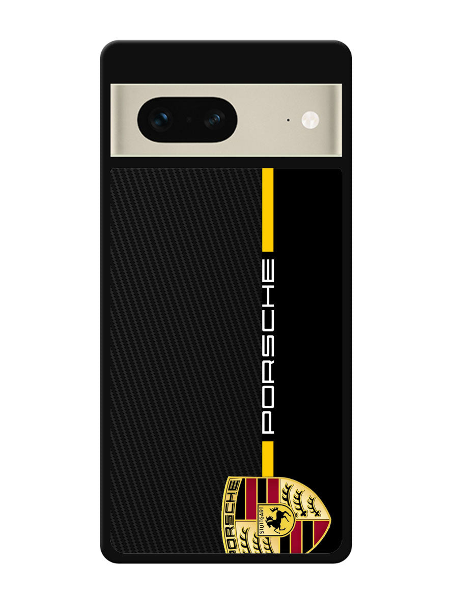 Porsche Stripe Carbon Google Pixel 7 Case