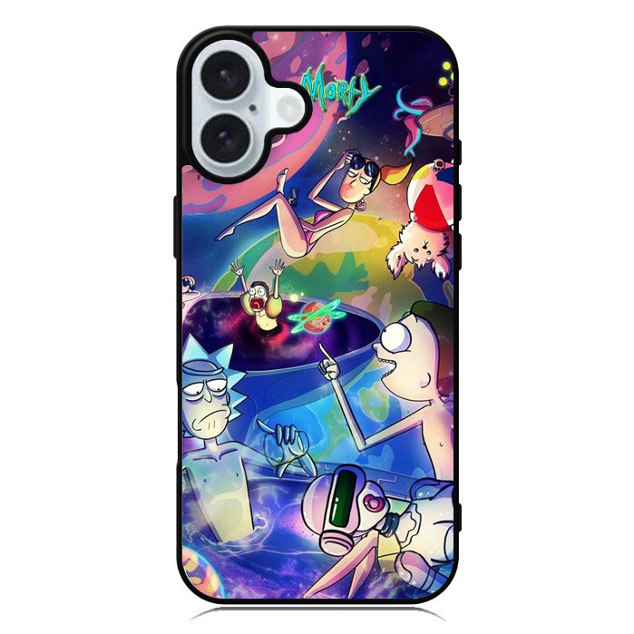 Rick And Morty Fan Art iPhone 16 Case