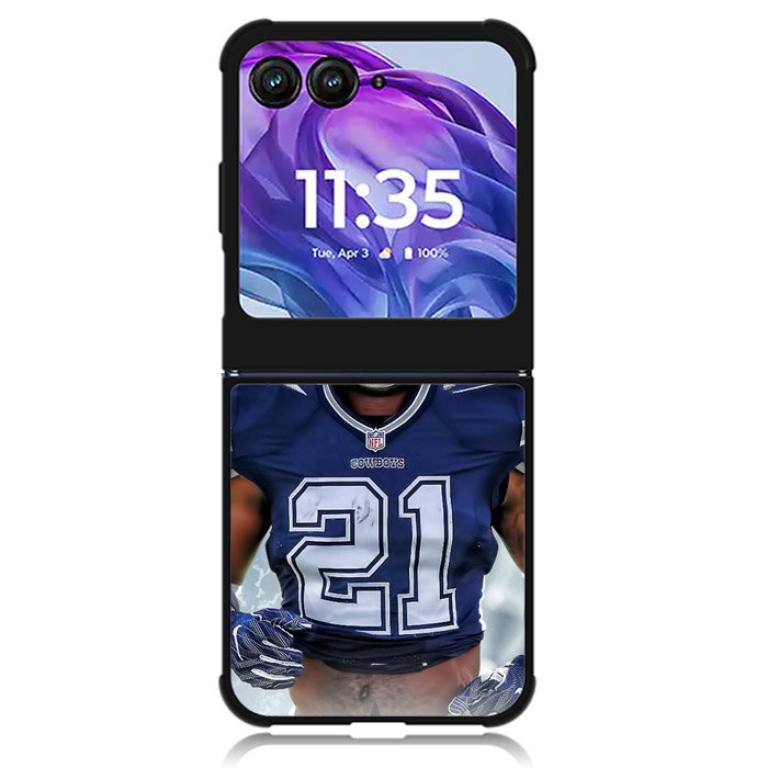 Ezekiel Elliott Dallas Cowboys Motorola Moto Razr Plus 2024 , Moto Razr+ 2024 Case