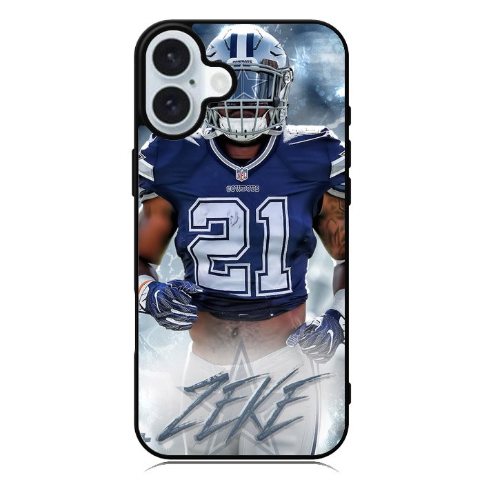 Ezekiel Elliott Dallas Cowboys iPhone 16 Case