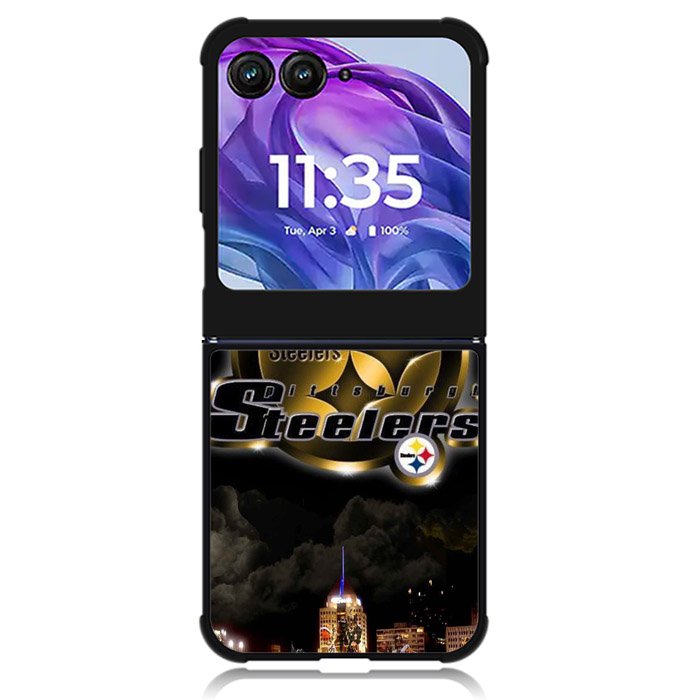 Pittsburgh Steelers 5th Motorola Moto Razr Plus 2024 , Moto Razr+ 2024 Case