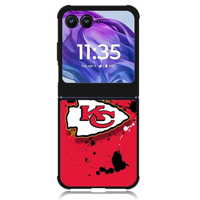 Kansas City Chiefs 5th Motorola Moto Razr Plus 2024 , Moto Razr+ 2024 Case