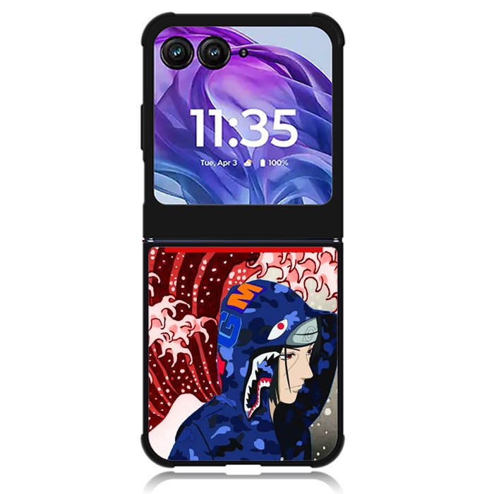 Itachi Uchiha Naruto Motorola Moto Razr Plus 2024 , Moto Razr+ 2024 Case