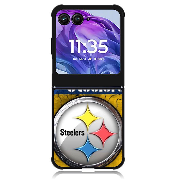 Pittsburgh Steelers NFL 2nd Motorola Moto Razr Plus 2024 , Moto Razr+ 2024 Case