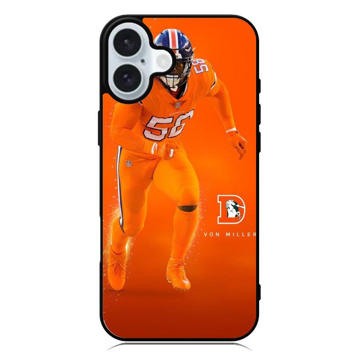 Von Miller Denver Broncos iPhone 16 Case