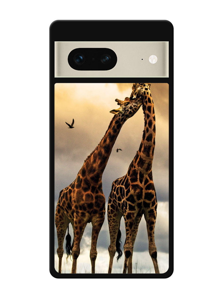 giraffes photography Google Pixel 7 Case