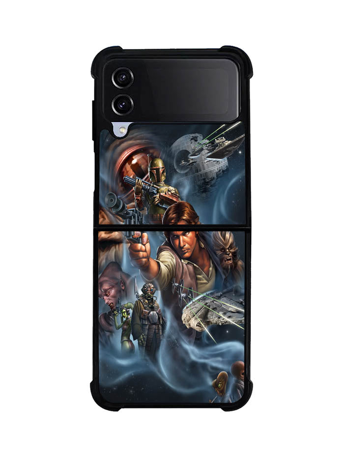 Star Wars Art Samsung Galaxy Z Flip 4 5G 2022 Case