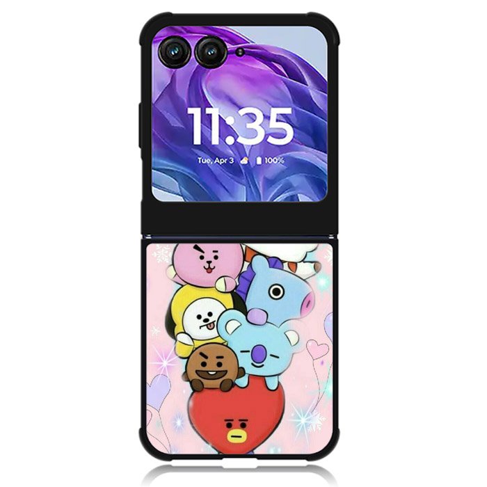 Party BT21 Motorola Moto Razr Plus 2024 , Moto Razr+ 2024 Case