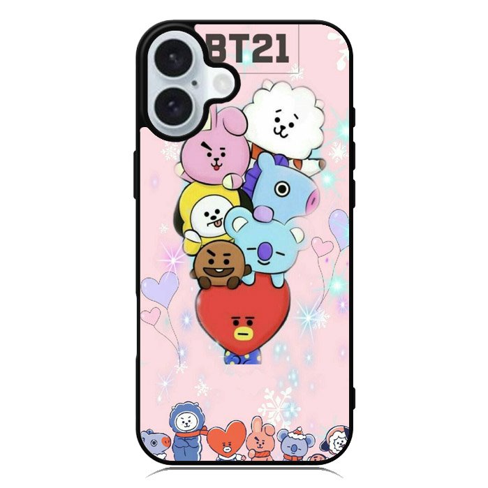 Party BT21 iPhone 16 Plus Case