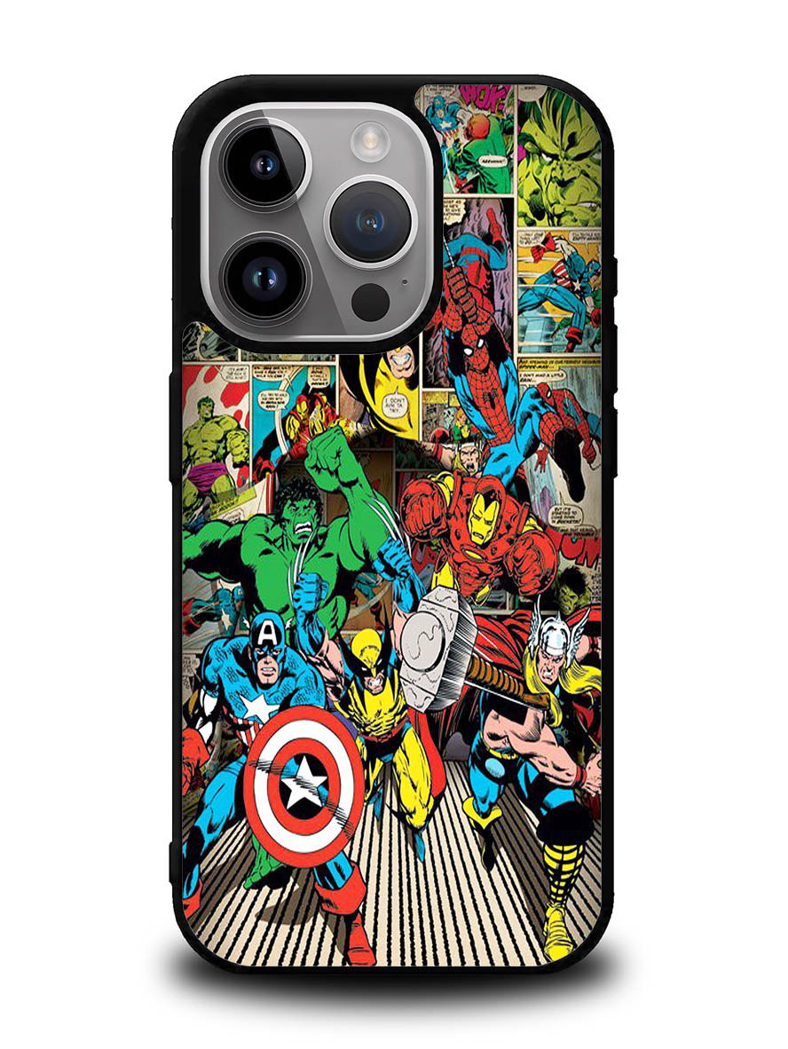 Marvel Comic Artwork iPhone 16 Pro Case