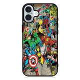 Marvel Comic Artwork iPhone 16 Plus Case