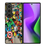 Marvel Comic Artwork Samsung Galaxy Z Fold 6 Case