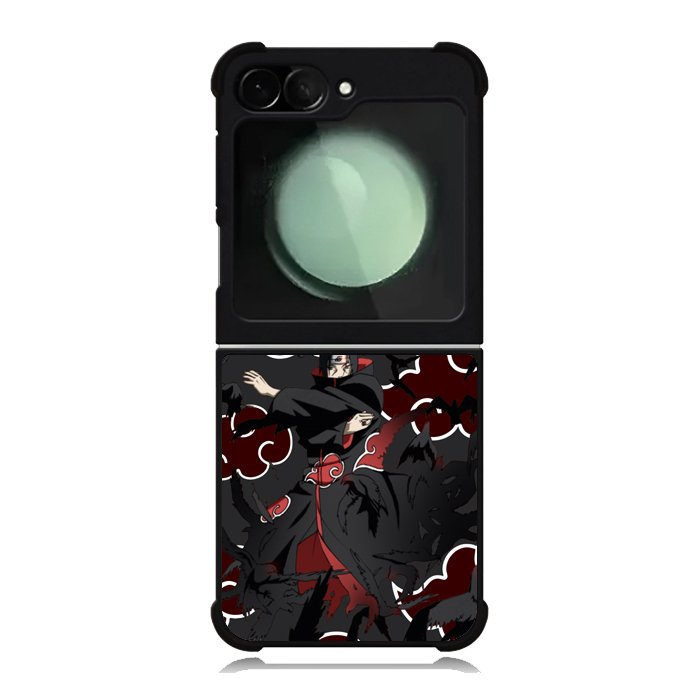 Naruto Itachi Uchiha Crows Jutsu 2nd Samsung Galaxy Z Flip 6 Case