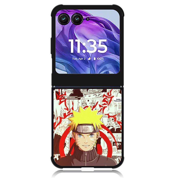 Naruto Shippuden Motorola Moto Razr Plus 2024 , Moto Razr+ 2024 Case