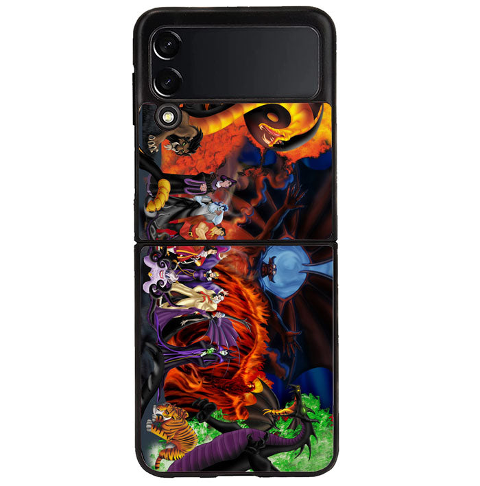 Disney Villain Cartoon Samsung Galaxy Z Flip 4 5G 2022 Case