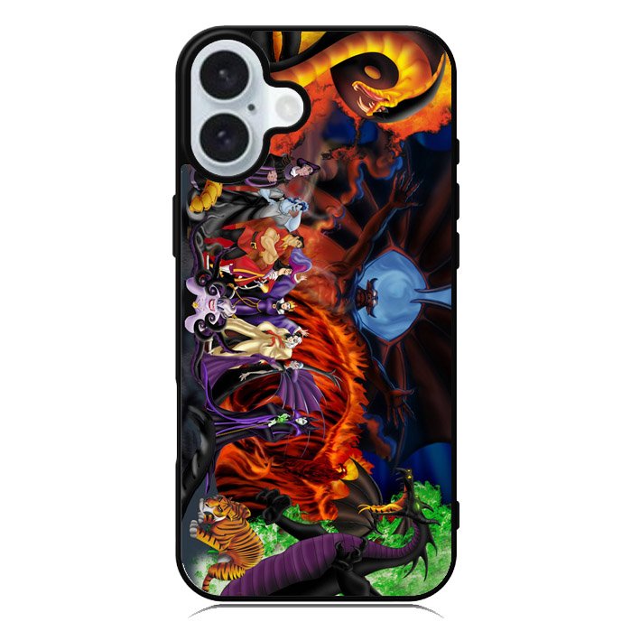 Disney Villain Cartoon iPhone 16 Plus Case