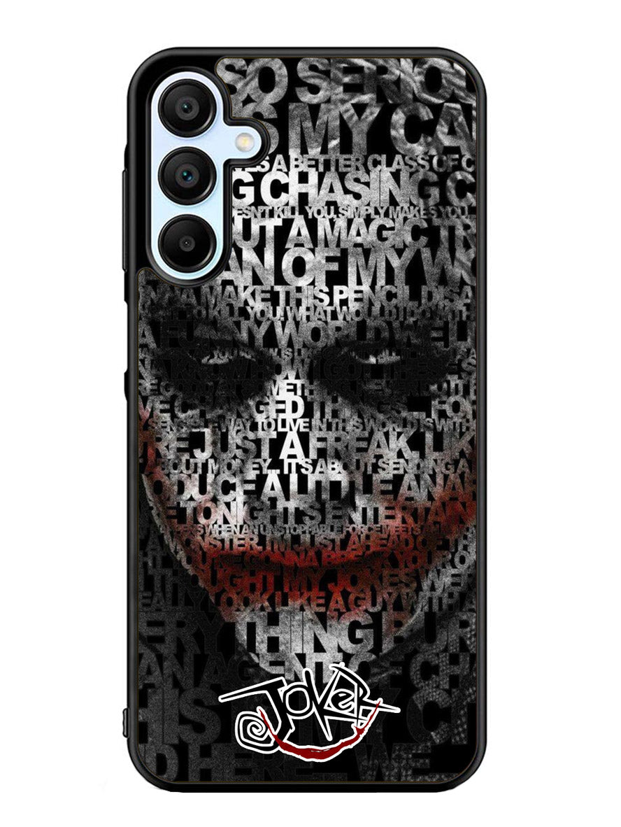 Joker Typography Quotes 2nd Samsung Galaxy A25 5G Case