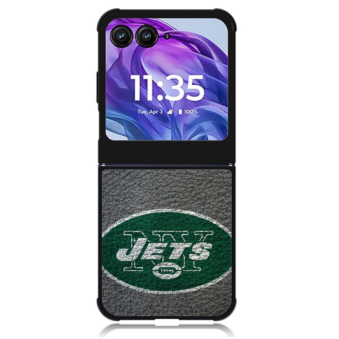 New York Jets NFL Football Motorola Moto Razr Plus 2024 , Moto Razr+ 2024 Case